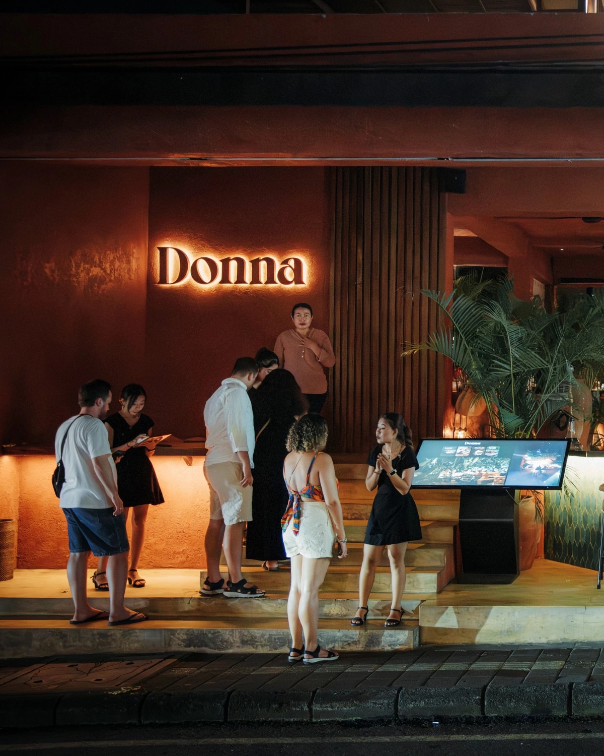 An evening at Donna, Ubud